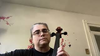 ColeridgeTaylor Ballade Viola part measures 448461 with metronome slower [upl. by Ferd]