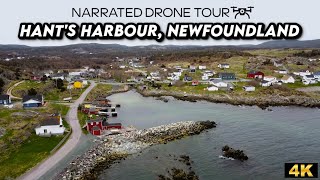 🌅 Discover Hants Harbour Newfoundland in 4K 🏞️ Aerial Tour of Stunning Beauty 🌊 [upl. by Hurd]