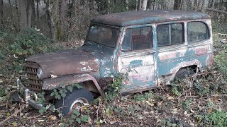 Willys Panel Wagon Pulled out of the Grave  Will It Start After 30 Years [upl. by Klement15]