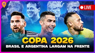 TUDO SOBRE AS ELIMINATÓRIAS DA COPA BRASIL E ARGENTINA NA FRENTE  MUNDO PLACAR [upl. by Eirallih]