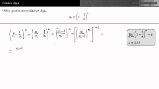 Oblicz granicę ciągu 1  1nn [upl. by Harwell]