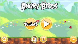 Lets Play Angry Birds 01  Press Play [upl. by Newbill]