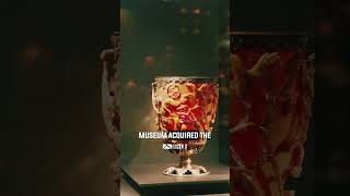 The Lycurgus Cup romanartifact ancienttechnology AncientMysteries ancientartifacts [upl. by Veal]