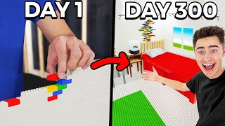 I Built a LEGO Room for 300 Days [upl. by Maher]