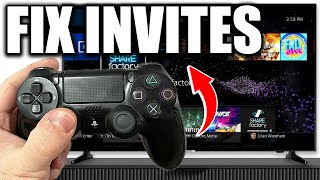 How to Fix Not Receiving Game Invites on PS4 Easy Guide [upl. by Egduj]