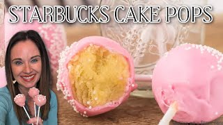 Make Starbucks Cake Pops at Home [upl. by Otreblide]