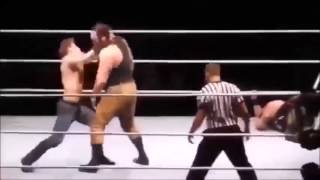 Dean Ambrose Saves Roman Reigns From Braun Strowman WWE LIVE Event HIGH [upl. by Francene]