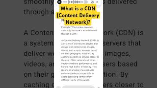 What is a CDN Content Delivery Network [upl. by Shelman]