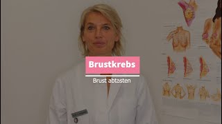 Brustkrebs – die Brust richtig abtasten So geht die Selbstuntersuchung [upl. by Ethbinium]