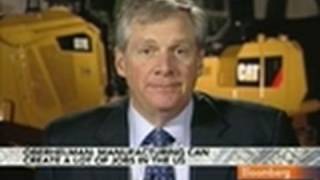 Oberhelman Says Caterpillar Will Hire as Sales Grow Video [upl. by Theresina]