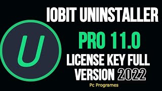 IObit Uninstaller Pro Crack 116012 Plus Serial Key Free Latest 2022 [upl. by Arat]