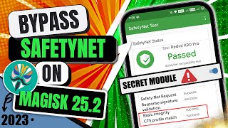 Bypass Safetynet Magisk 252  CTS profile match amp Basic Integrity FIX 2023 [upl. by Andrei]