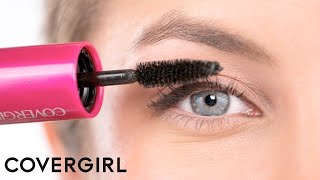 Eye Makeup Tips How to Apply amp Remove Mascara  COVERGIRL [upl. by Aerdnwahs777]