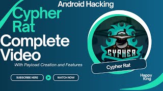 Cypher Rat Android Payload creation tool With advnace level fetures contact now for buying this [upl. by Nahsab]