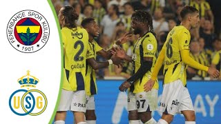 Fenerbahce vs Union SaintGilloise  Extended Highlights amp All Goals 2024 HD [upl. by Ybab]