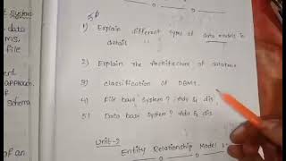 DBMS important questions for degree 3rd year 5th semester dbmsimportantquestions [upl. by Tate]