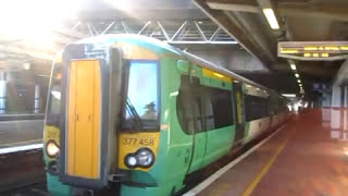 Trains at Gatwick Airport  5th September 2009 [upl. by Gilus462]