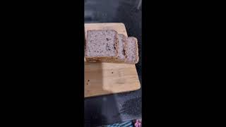 Buckwheat bread with just salt  oilfree fermented [upl. by Idnis]