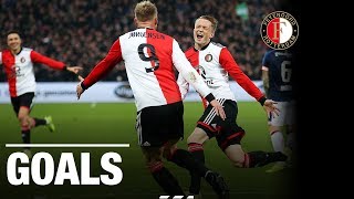 ALLE GOALS  Eerste seizoenshelft 201819 [upl. by Row792]