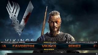 Atualização Vikings Full 810 Kodi 16 Jarvis [upl. by Akkin]