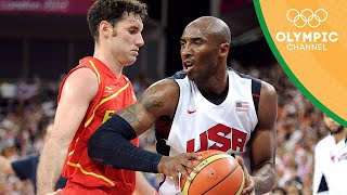 Basketball  USA vs Spain  Mens Gold Final  London 2012 Olympic Games [upl. by Ayhdnas]