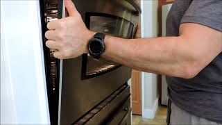 How To Remove and Reinstall Oven Door Easy [upl. by Leigha]