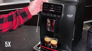 How To Make Coffee Drinks on Gaggia Cadorna Espresso Machines [upl. by Lezirg176]