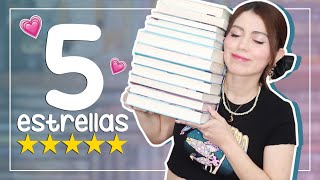 ¡Todos los libros a los que les he puesto 5 estrellas [upl. by Ahsilyt]