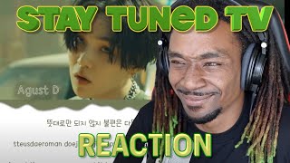 Agust D  People Lyrics Color Coded REACTION [upl. by Kosey]