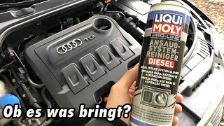 LIQUI MOLY Ansaug System Reiniger  300000km AUDI A3 [upl. by Ykcul]