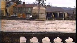 inondation 10 janvier 1996  montignac sur vézère [upl. by Erasmus711]