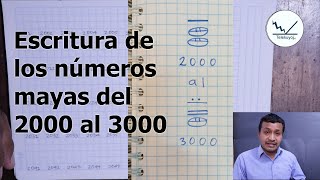 Números mayas del 2000 al 3000 completos [upl. by Murrell75]