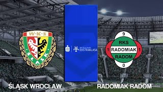 Śląsk Wrocław  Radomiak Radom  Poland Ekstraklasa Round 33 [upl. by Brennan]