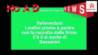 Le notizie No autonomia differenziata del 260624 [upl. by Anitac]