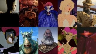 Defeats of my Favorite Animated NonDisney Movie Villains Part VI [upl. by Lalad464]