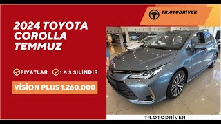 Bu Fiyata Alınır Mı  2024 Makyajli Toyota Corolla 15 Mds  3 Silindir [upl. by Ulberto]