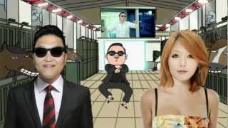 PSY GANGNAM STYLE 강남스타일 ft HYUNA Live HD 720p [upl. by Ursulette]