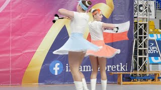 Majorettes Delicje Niechlów  MACE DUO TRIO  KędzierzynKoźle 2024 [upl. by Carce]