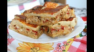 Bakina kuhinja musaka od starog hleba sjajan recept [upl. by Siaht]