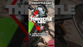 THROTTLE LAG DELAY IN PICKUP AND LACK OF POWER IN MY BIKE shorts motorcycle bikerepair [upl. by Dobbins]