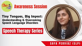 Speech Language Disorders  Safa Pervaiz  SLP  Speech Therapy [upl. by Annahc315]