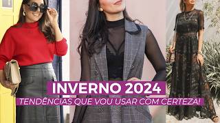 Inverno 2024 Tendências que eu vou usar com certeza  Camila Gaio [upl. by Vieva]