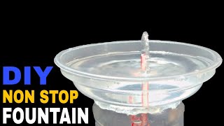 DIY NON STOP FOUNTAIN  How to make a three bottle Herons fountain easy [upl. by Davis]