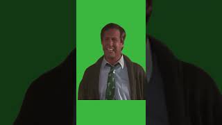 Chevy Chase Christmas Vacation Rant Animated  Green Screen greenscreen comedy short shorts [upl. by Cornelia]