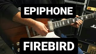 🔴 Epiphone Firebird 🔴 Review Español  Guitarra calidad precio buena [upl. by Varien824]