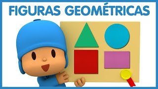 🎓 POCOYÓ en ESPAÑOL  Aprende Las FIGURAS GEOMÉTRICAS  Ep 1   CARICATURAS y DIBUJOS ANIMADOS [upl. by Imaon828]