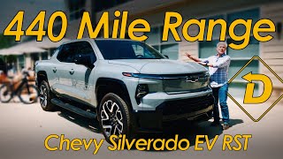 Chevrolet Silverado EV RST Goes The Distance electricvehicle automobile cars [upl. by Aerdnak]