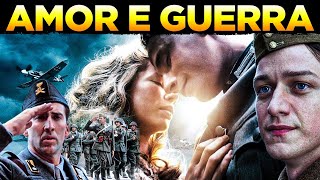 AMOR E GUERRA 12 FILMES PARA VOCÊ ASSISTIR ACOMPANHADO Viagem na História [upl. by Acinimod]