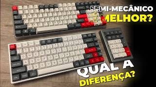 Teclado Membrana SemiMecânico e Mecânico Qual a Diferença O que Você PRECISA SABER [upl. by Araihc]