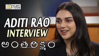 Aditi Rao Hydari Interview about Anthariksham Movie  Varun Tej Lavanya Tripathi [upl. by Jilli379]